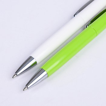 廣告筆-旋轉式塑膠筆管推薦禮品 -單色原子筆-客製化贈品筆_4